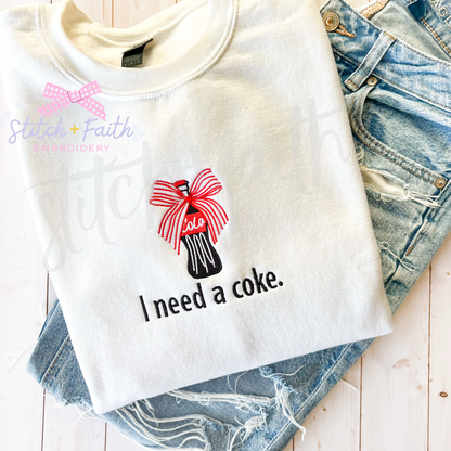 I need a Coke Women's Sweatshirt
