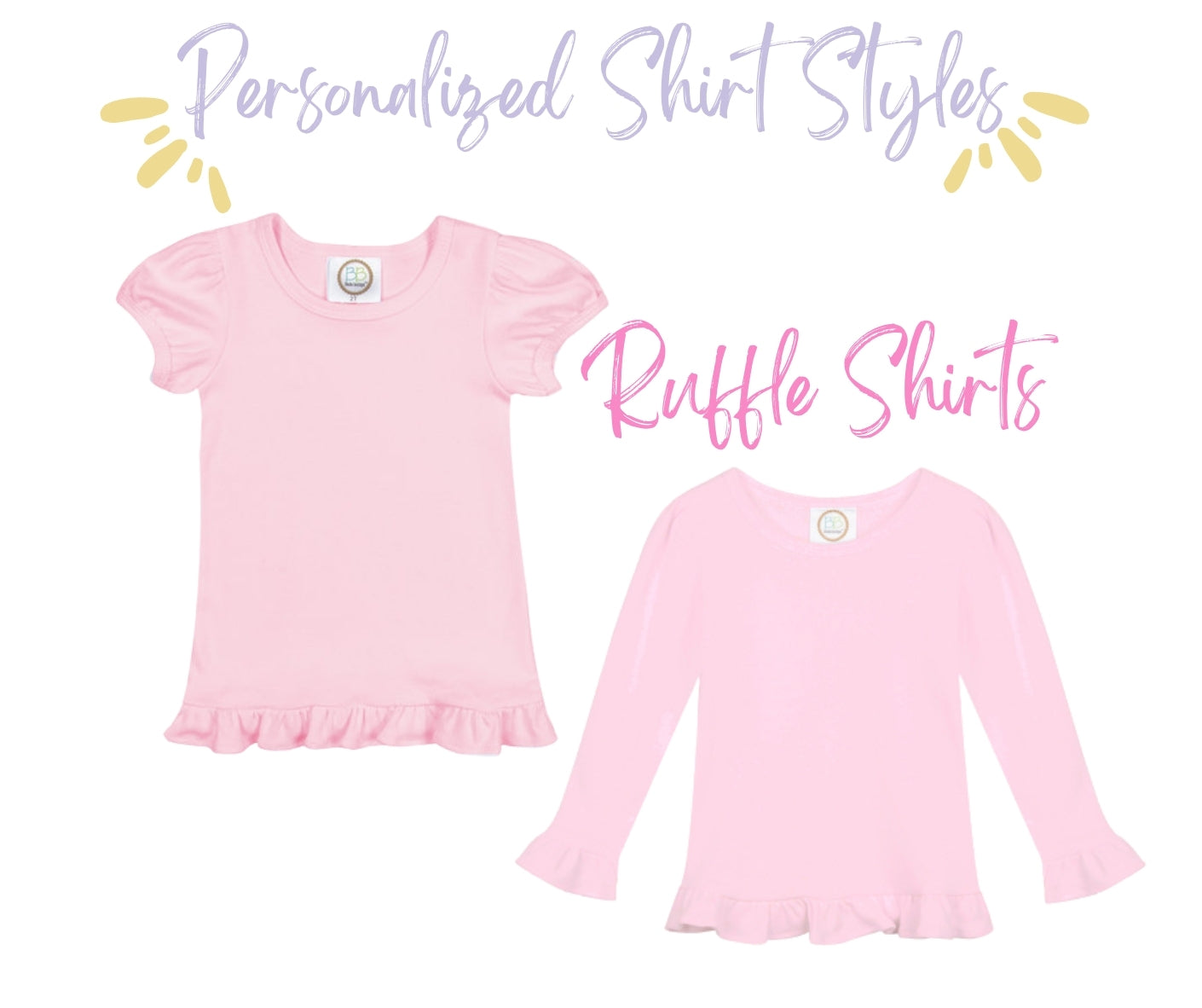 Florals & Sparkles Valentine's Personalized Shirt