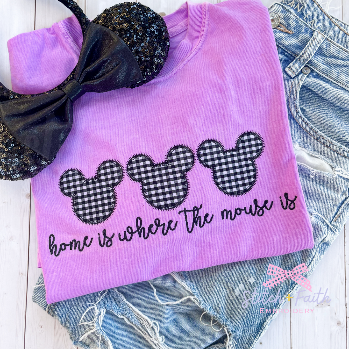 Home is Where the Mouse is Comfort Colors T-Shirt