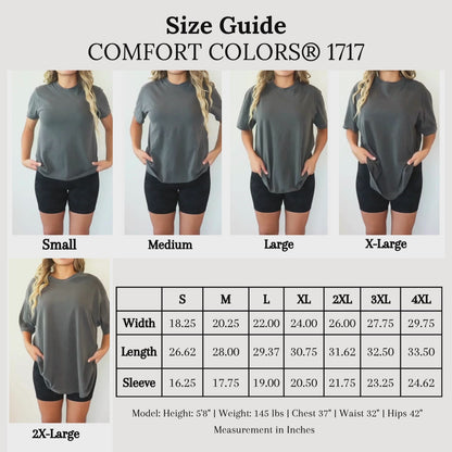 Pick Your Design Side Bow Pocket Tee Comfort Colors T-Shirt